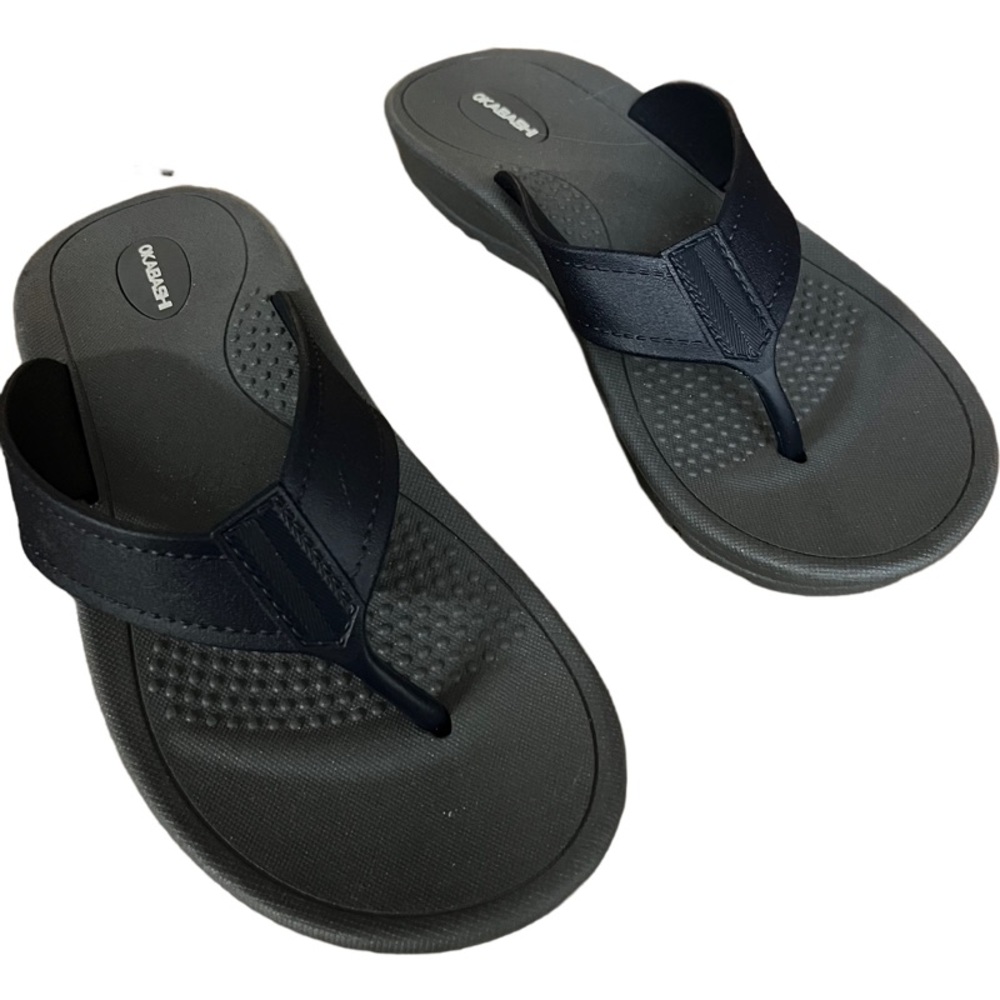 Okabashi Splash Flip Flops Sz 8- 8.5